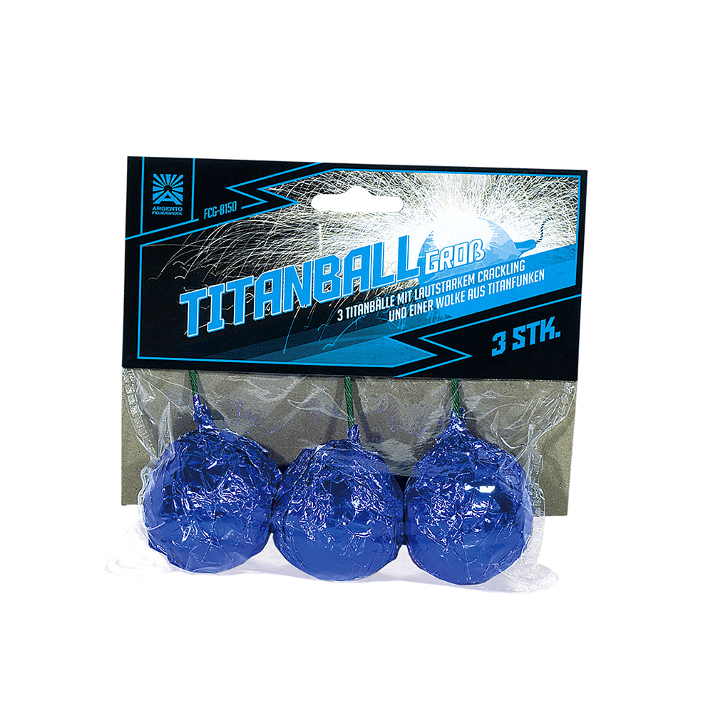 Argento Titanball Groß