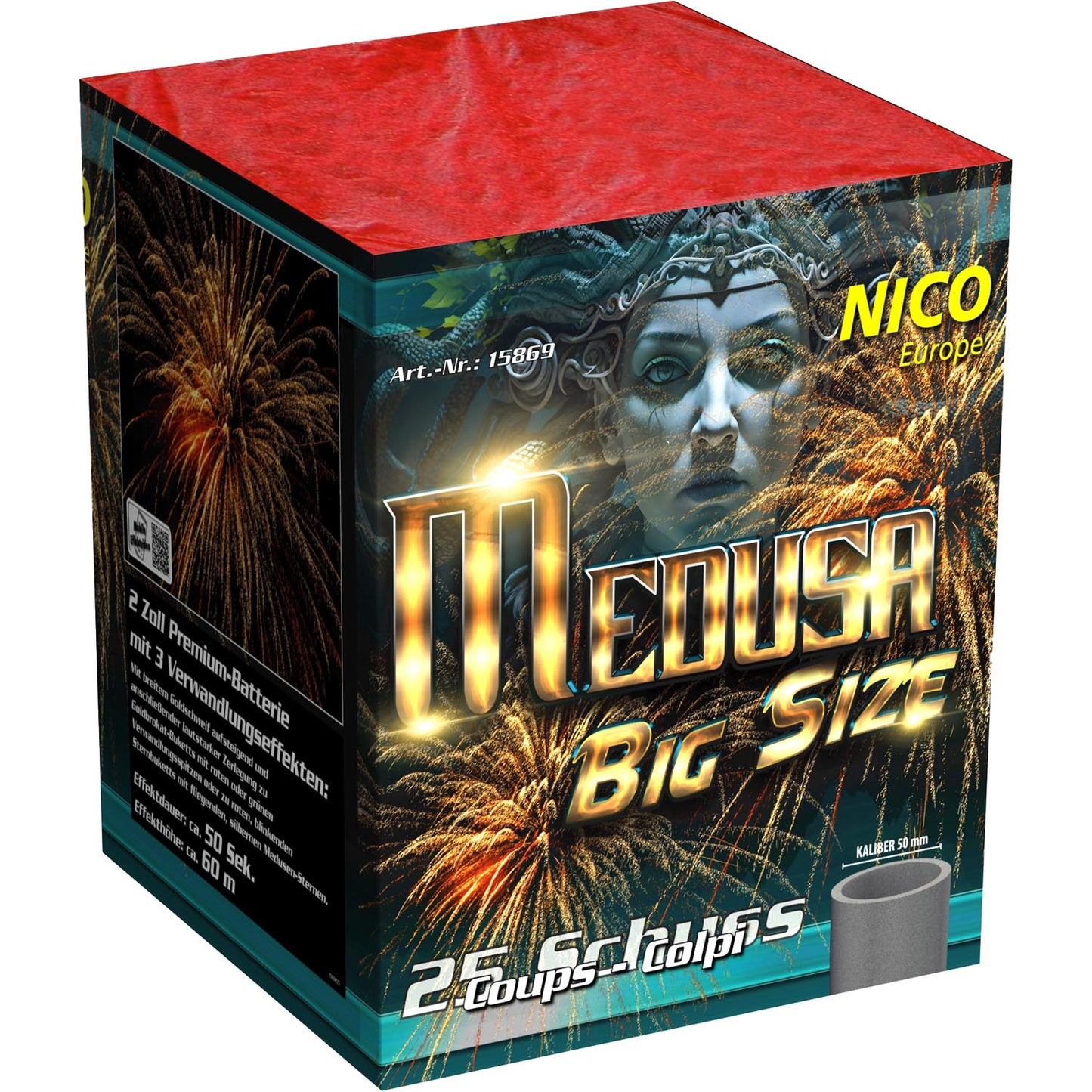 Nico Medusa Big Size 25 Schuss