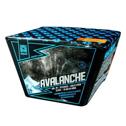Argento Avalanche Fächerbatterie