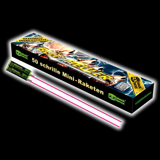 Blackboxx Blitzheuler Mini-Raketen 50er Schachtel