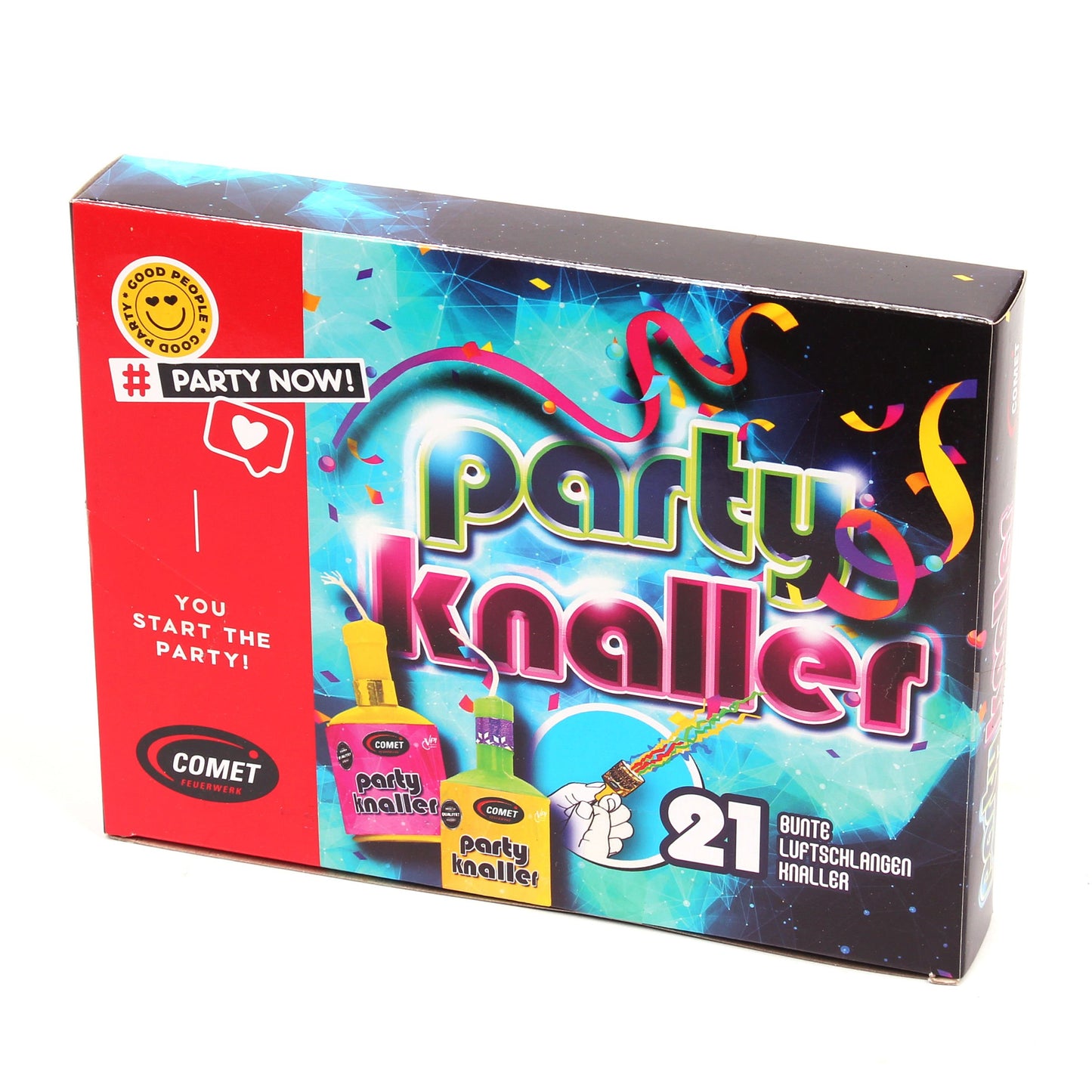 Comet Partyknaller 21er Packung