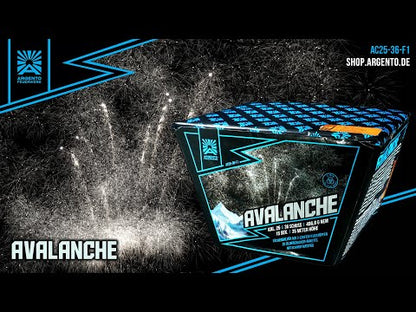 Argento Avalanche Fächerbatterie