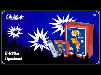 Funke D-Böller Tiger Bomb - Schallerzeuger 4er Päckchen