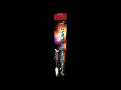 Nico Burning Starlight, Römisches Lichterbündel 80 Schuss