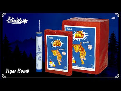 Funke Superböller II Tigerbomb 4er Päckchen Schallerzeuger