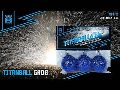 Argento Titanball Groß